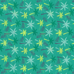 Seamless Christmas Icon Pattern Design with Holiday Silhouettes – Reindeer, Santa Claus, Snowflakes, Trees, and Festive Symbols on Transparent Background for Wrapping Paper, Fabric, and Digital Projec