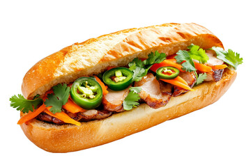 sandwich on a transparent background