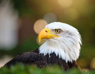 Obraz premium Bald eagle portrait