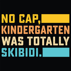 Fototapeta premium Skibidi Teacher Student T-Shirt 