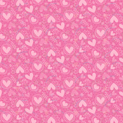 Seamless Autumn Leaves and Nature-Inspired Doodle Pattern with Hand-Drawn Elements in Warm Red and Beige Tones, Food patter,n Desig,n colorful Pattern Modern Pattern ,Best Pattern Design