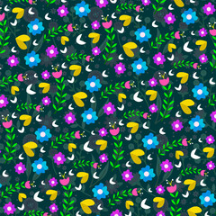 Modern Abstract Ink Pattern in Purple and Blue Shades &ndash; Fluid Marble Effect Texture for Textile Print, Packaging, Backgrounds, and Digital Artwork