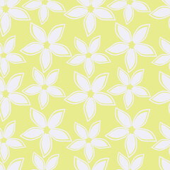 seamless pattern with flowers