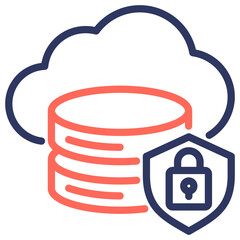 Secure Database Icon