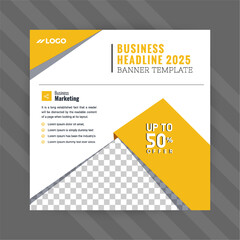 Social Media Post Design Template for Big Sale Promotion – Editable Square Layout with Placeholder Image, Modern Typography, and Green Accents – Perfect for E-commerce and Online Store Marketing