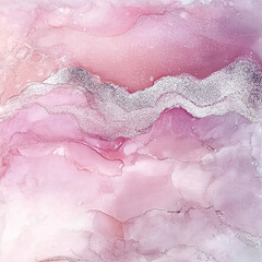 Obraz premium pink ice background