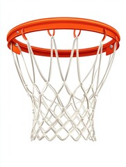 Orange rim with netting
