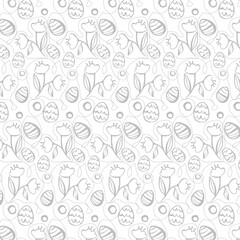 Seamless Abstract Geometric Pattern Background with Modern Minimalist Design in Soft Pastel Colors for Fabric, Wallpaper, and Digital Use