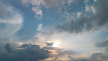 Clouds in the sky