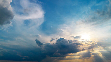 Clouds in the sky