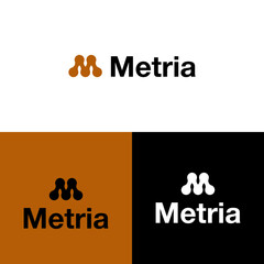 M Letter Logo Design Template