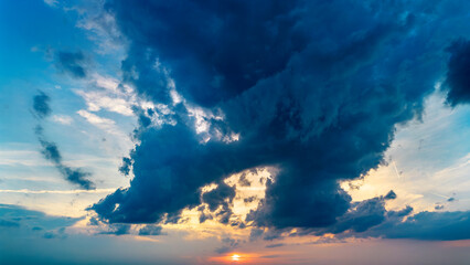 Clouds in the sky