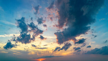 Clouds in the sky