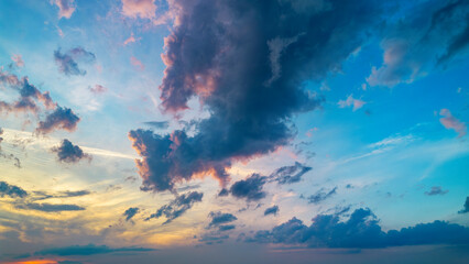 Clouds in the sky