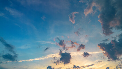 Clouds in the sky