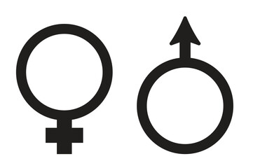 gender icon, male and female symbols