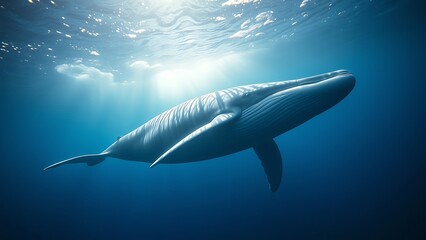 Fototapeta premium great blue shark