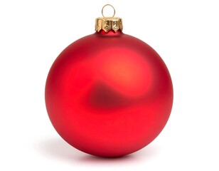 Red Christmas ornament