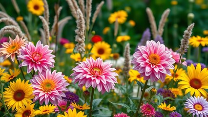 flowers in the garden