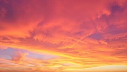 Obraz premium sunset sky background