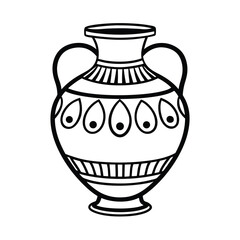 elegant vase decorative pottery home décor art