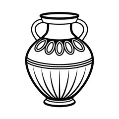 elegant vase decorative pottery home décor art