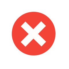Check box tick mark icon set button correct right wrong buttons or yes or no checkmark red cross green tick vector illustration