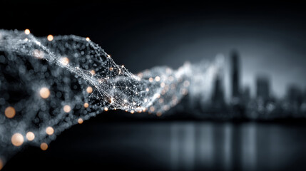 B2B: Businessman Pointing with B2B Icon and Technological Business Data Network. Inter-Company Transactions, Supply Chain Integration, Market Analysis, Customer Relationship Management.