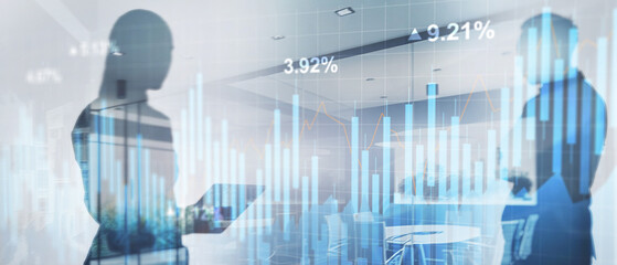 Stock trading Finance Chart. Currency and Exchange Finance and Economy Display