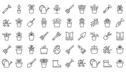 Hand-drawn alphabet doodle icon vector set for business design and web illustration
