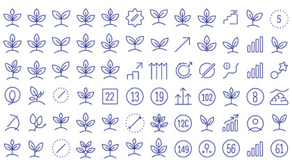 Web design icon set vector collection