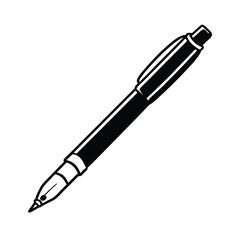 fountain pen vector illustration