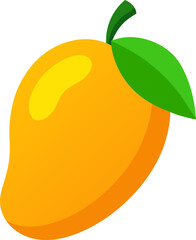 vector illustration of a mango