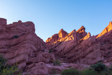 The Colorados Canyon, Quebrada de las Conchas, Salta, Argentina