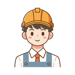 
illustration design of an engineer technician