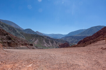 Scenic Trail Behind Cerro de Siete Colores, Purmamarca, Argentina