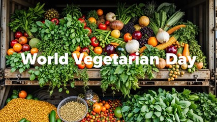 World Vegetarian Day: Bountiful Harvest Truckload