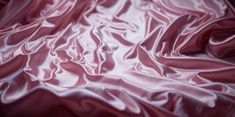 Wrinkled Silk Fabric Texture Background - AI Generated Design