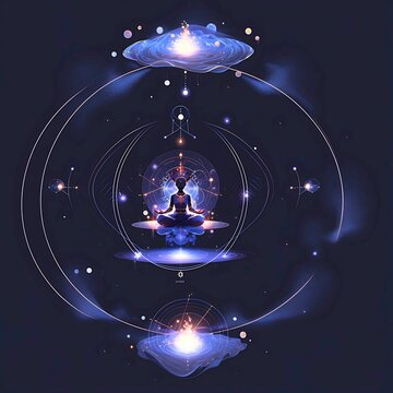 Cosmic Meditation Portals: Yogic Mandalas of Light, Stillness & Divine Pattern