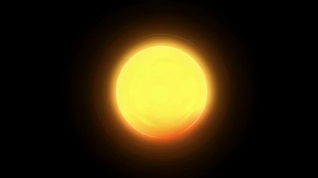 Luminous Sun Glow with Vector Design