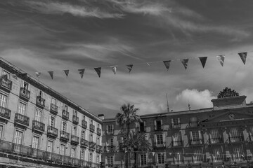 Die stadt Bilbao im spanischen Baskenland