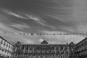 Die stadt Bilbao im spanischen Baskenland