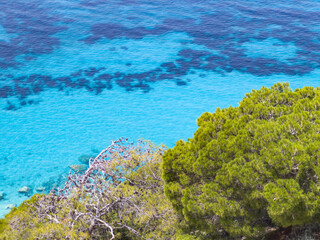 Lefkada Island near Pefkoulia beach, Greece