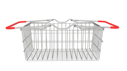 shopping basket market shop isolated in transparend background PNG