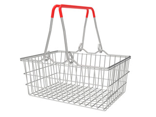 shopping basket market shop isolated in transparend background PNG