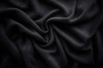 black felt background abstract textile material dark