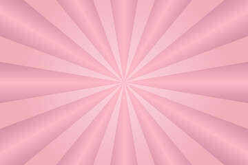 Sunburst pink background. Pink radial lines