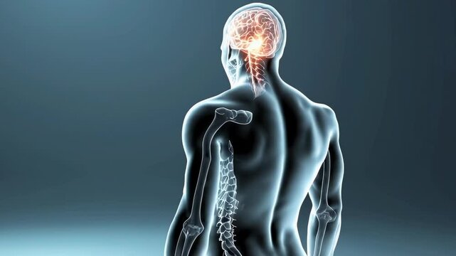 Amyotrophic Lateral Sclerosis Brain Visualization