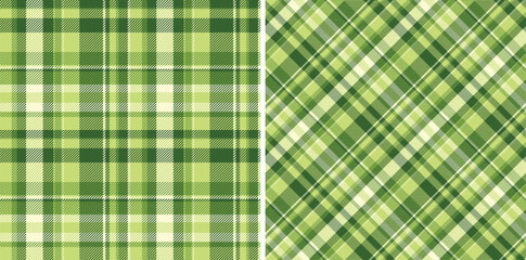 Elegant green plaid patterns. Classic textile design. Perfect for backgrounds, fabrics, or themed projects. Versatile texture, traditional style, cozy vibes.
