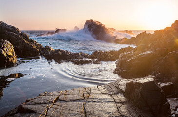 Chile coast